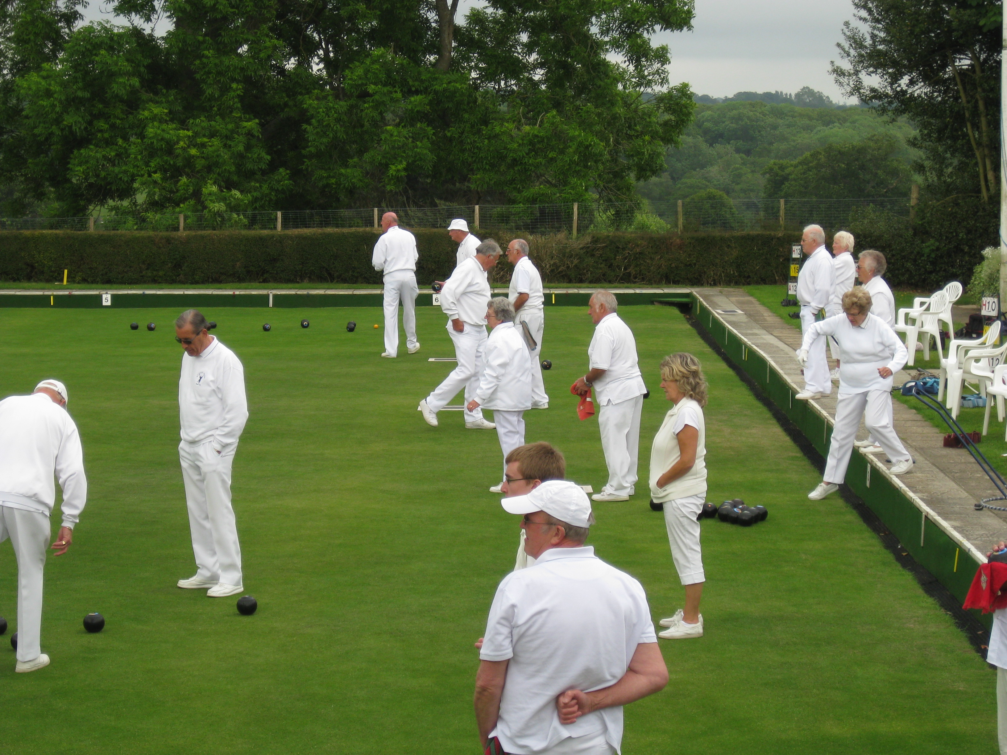 Bowls Game being played