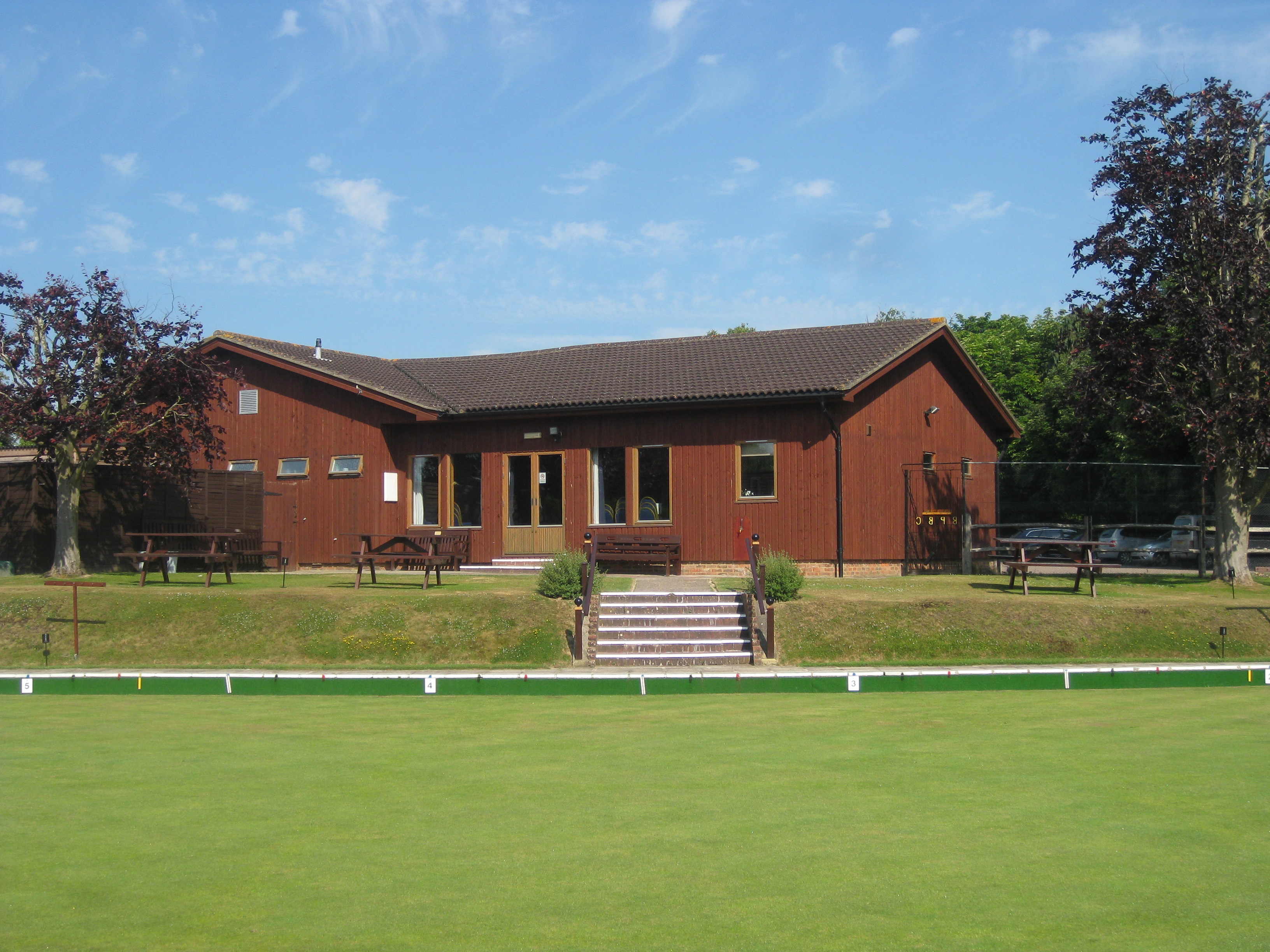 Bowls Hut at Buxted Park